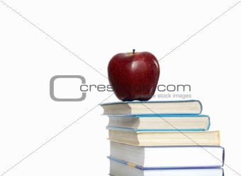 apple and  books