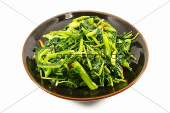 Steamed Green Vegetables