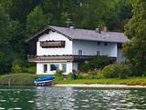 house at the lake
