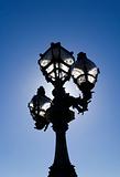 Ornate lamppost, Pont Alexandre, Paris, France
