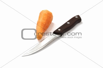 Knife and carrot