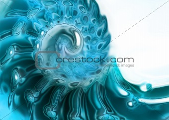 blue twirl background
