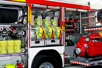 Rescue vehicle equipment