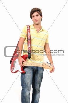 Guitarist teen 