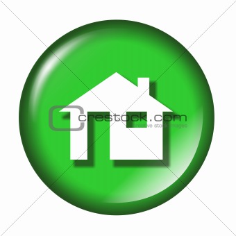 Glossy home icon