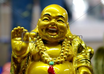 Chinese statuette Merry Budda