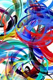 Abstract painting styled background