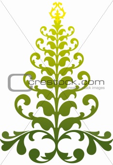 ornamental christmas tree