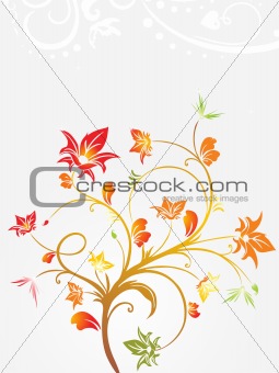 vector decorative floral series_8