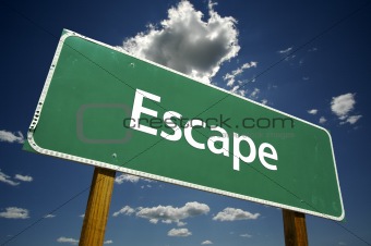 Escape Road Sign
