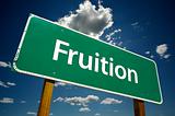 Fruition Road Sign