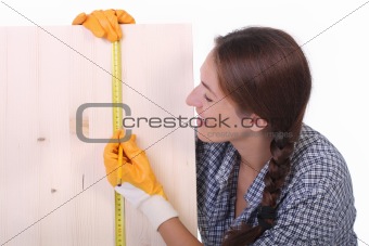 woman carpenter 