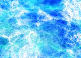 Blue Fire Abstract Background