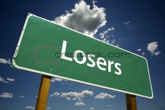 Losers Road Sign