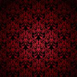 floral gothic red
