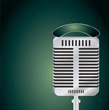 microphone green