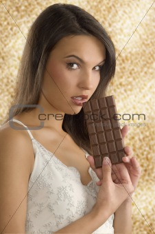 block chocolate