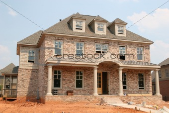 New Brick Home Construction