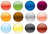 Free colored buttons set.