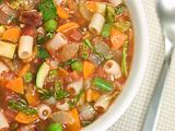 Bowl of Minestrone Soup