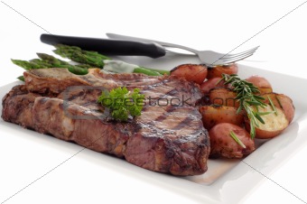 Grilled T-bone Steak