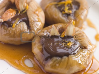 Dried Figs and Chocolate- Higos Rellenos