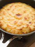 Pomme Anna Cake in a Frying Pan