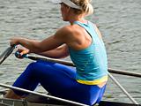 Rowing girl