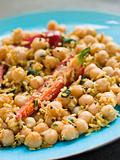 Chick Peas and Coconut with Chilli