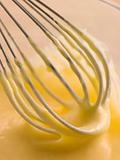 Hollandaise Sauce being whisked