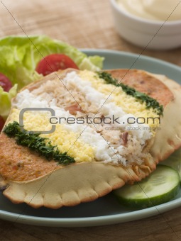 Dressed Cromer Crab with Lemon Mayonnaise