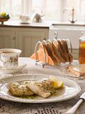 Smoked Haddock with Herb Butter and Toast