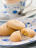 Wellington Button Biscuits with a Cup of Tea