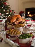Roast Turkey Christmas Spread