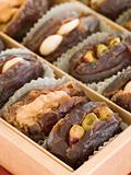 Dates stuffed with Nuts and Marzipan