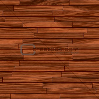Seamless Wooden Parquet Flooring