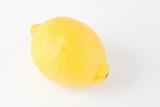 Lemon against white