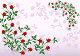 Floral Background - vector illustration