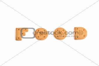 letter cookies 