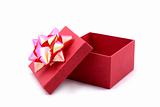 Red Gift Box with Big Ribbon