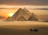 Pyramids of Giza Fantasy