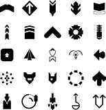 Arrow Icons - vector