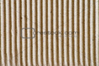 Corrugated cardboard pattern