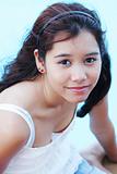 Beautiful teenaged girl from Thailand