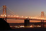 Bay Bridge in San Francisco, CA