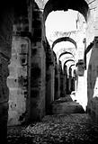 tunisia coliseum of el-jem