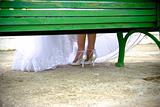 bride legs