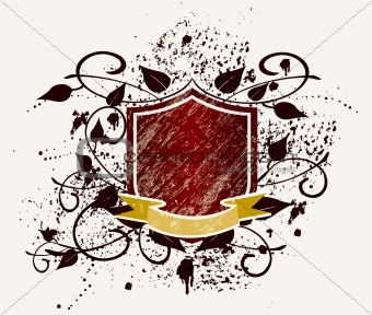   Grunge Armory vintage emblem