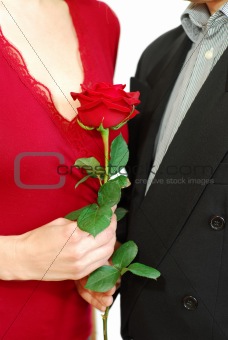 Couple rose