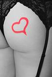 Heart on Buttock